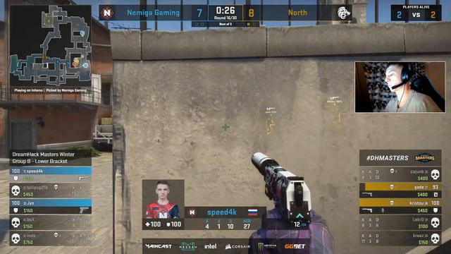 North vs Nemiga | Highlights | Dreamhack Masters Winter смотреть онлайн