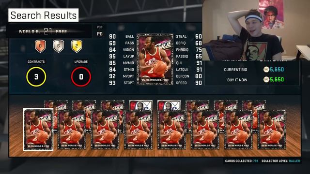 5 ONYX PULLS!! - NBA 2K15 MY TEAM PACK OPENING смотреть онлайн