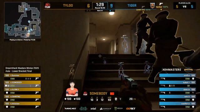 TIGER vs TYLOO | Highlights | Dreamhack Masters Winter смотреть онлайн