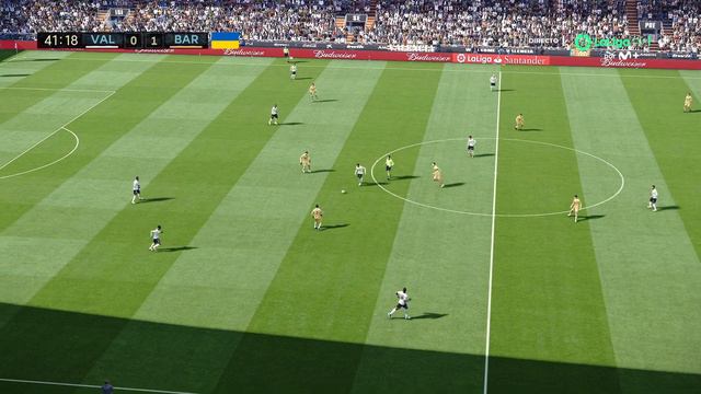 Valencia vs Barcelona - eFootball PES 2021 VirtuaRed v5 смотреть онлайн