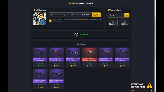 БЕСПЛАТНОЕ ОТКРЫТИЕ КЕЙСА КС ГО 2017!! смотреть онлайн