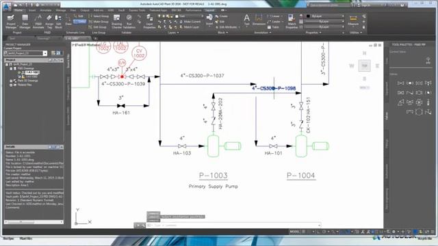 AutoCAD P&ID - Обзорный видеоролик смотреть онлайн