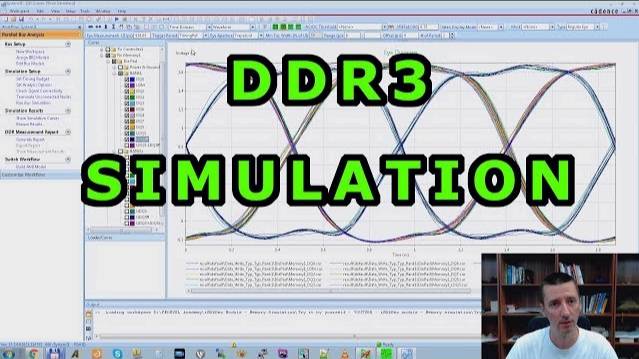 How To Do DDR3 Memory PCB Layout Simulation - Step by Step Tutorial смотреть онлайн
