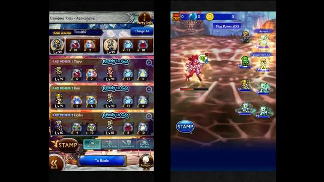 [FFRK] Multiplayer Battle | FFIX Kuja (Apocalypse) D200 #759 смотреть онлайн