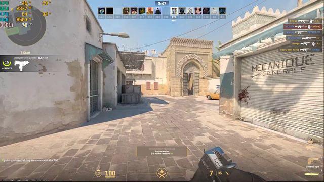 Counter Strike 2 || RTX 3050 || I3 9100f || #csgo #csgo2