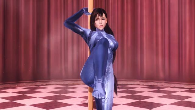 Tifa Lockhart - Cortana Costume - Gameplay - DOA5