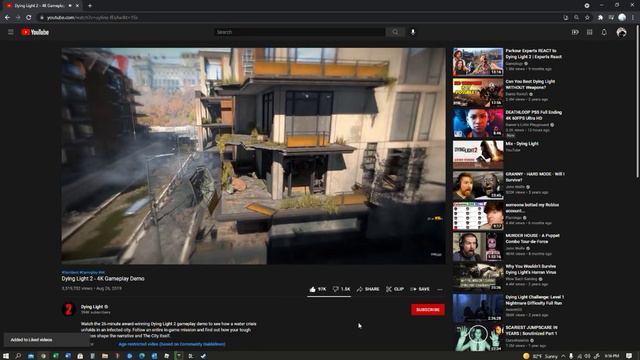 The Dying Light 2 demo has the same audio as Dying Light 1. Techland? смотреть онлайн