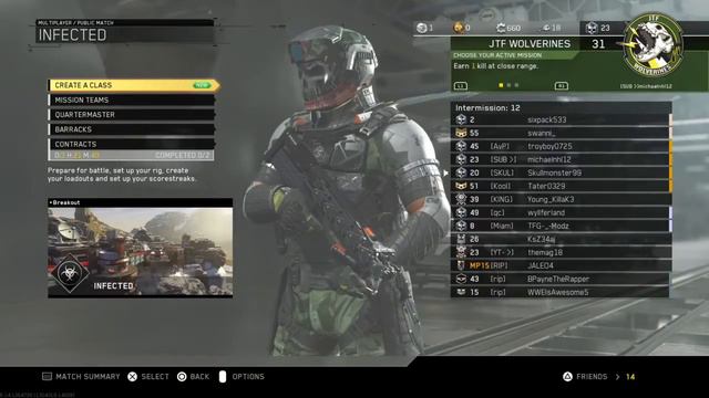 Call Of Duty Infinite Warfare Infected Split Screen смотреть онлайн