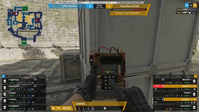 CPH Wolves vs Team Secret | PGL MAJOR 2024 | RMR EU Open Qualifier | Vince & Jacky смотреть онлайн