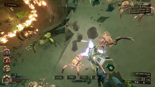 Deep Rock Galactic — Group Elite Deep Dive 2x Enemies Mod [Week 145] (Great Crypt) Magma Core смотреть онлайн