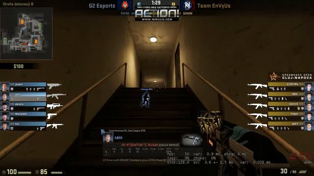 CS: GO ACE RAIN DreamHack Open Cluj-Napoca 2015 смотреть онлайн