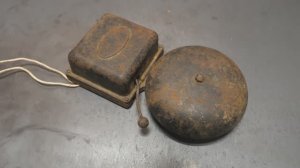 Реставрация старого пожарного звонка