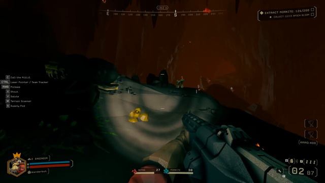 Let's Play Deep Rock Galactic Multiplayer - PC Gameplay Part 2 - Proper Teamwork! смотреть онлайн