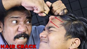 Loud Hair Cracking by Asim Barber ｜ Head Massage & Neck Cracking ｜ Old School Body Cracks ｜ ASMR