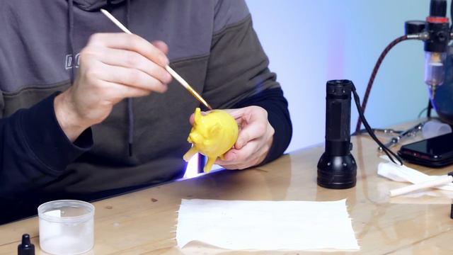 Как быстро получить гладкую поверхность? Постобработка 3D печатных изделий фотополимерной смолой! смотреть онлайн