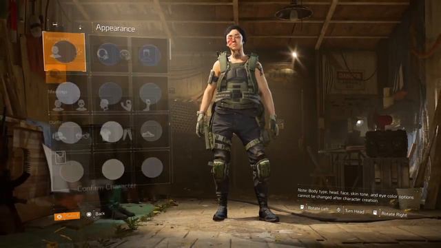 Tom Clancy's The Division 2 - Female Character Creation смотреть онлайн