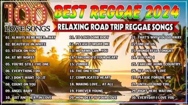 Best Reggae Mix 2024 ☕ Relaxing Road Trip Reggae Songs - Top Reggae Music Hits 2024