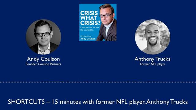 15 minutes with former NFL player, Anthony Trucks - Crisis What Crisis? смотреть онлайн