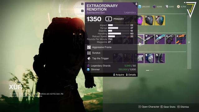 Destiny 2 | XUR & HIGH STAT LOOT! December 23rd-26th | Inventory & Location! - Season of the Serath смотреть онлайн