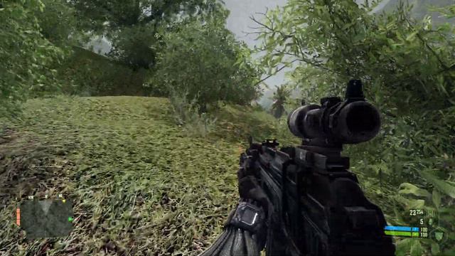 Destroy Watchtower and Anti Aircraft Artillery on railroad / Onslaught / Crysis смотреть онлайн