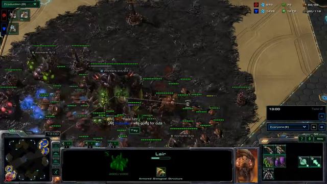 SC2 TvZ - Epic Bunker Rush LOL смотреть онлайн