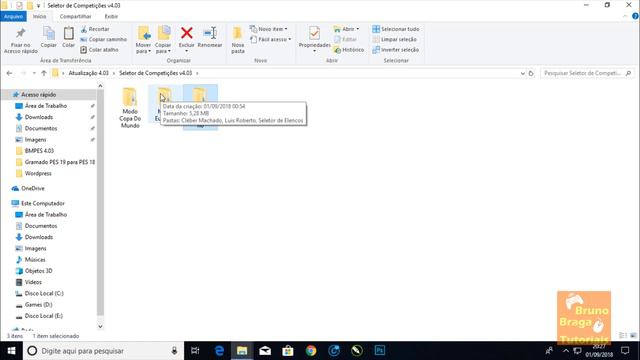 TUTORIAL DE INSTALAÇÃO PES 2018: PATCH BMPES 4.0 - UPDATE 4.03 смотреть онлайн