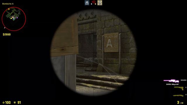 CSGO POV fnatic afro (33/21) vs Cloud9 (Ancient) @ IEM Cologne 2023 смотреть онлайн