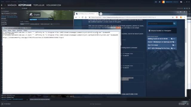 Crysis/Crysis Warhead siyah ekran hatası (çözüm AMD için çalışıyor) смотреть онлайн