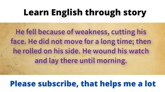 LOVE OF LIFE by JACK LONDON ★ Learn English Through Story смотреть онлайн