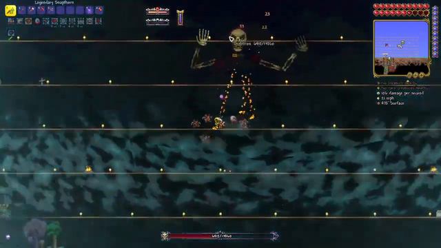Skeletron Bossfight as Infernum Summoner смотреть онлайн