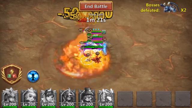 Rank #1 - Android - Archdemon Summons Monsters Huge Damage - 10.869 Billion Damage - Castle Clash смотреть онлайн