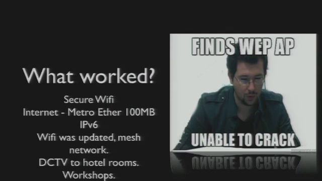 DEFCON 19: Building The DEF CON Network, Making A Sandbox For 10,000 Hackers смотреть онлайн