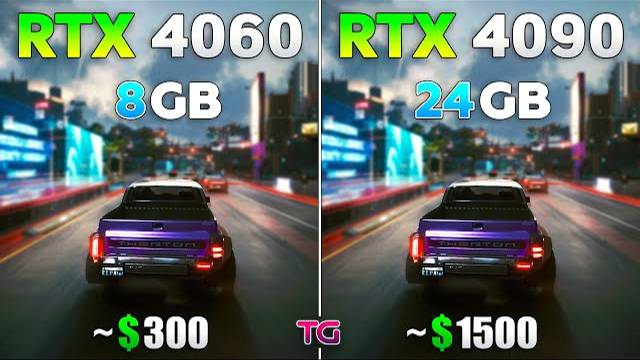 RTX 4090 vs RTX 4060 - Test in 8 Games смотреть онлайн