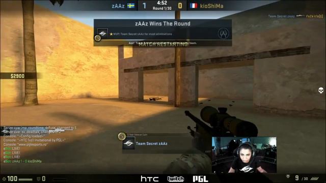 zAAz vs. kioShiMa [BO3] HTC 1vs1 Invitational by PGL смотреть онлайн
