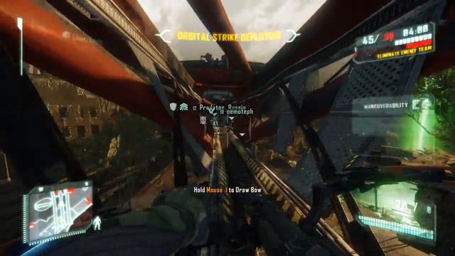 Crysis 3 MP gameplay #11 [Predator bow][45-7] смотреть онлайн