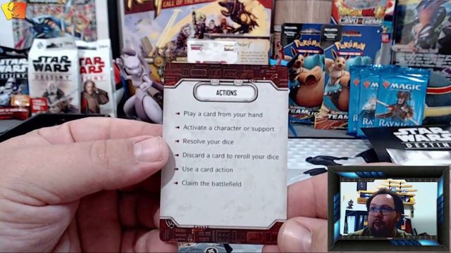 Starwars destiny card game 'REY starter deck' смотреть онлайн