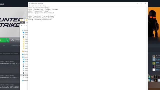 CS2 - How to Bind Jump Throw AND W + Jump Throw Command смотреть онлайн