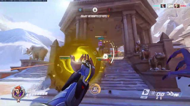 Overwatch Roulette #5 - Мойра, нет пожалуйстаааа.. смотреть онлайн