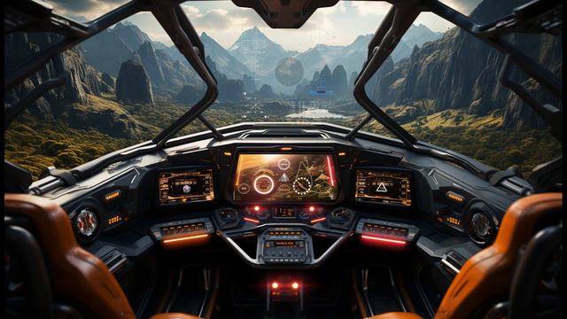 Take a look of an UFO from the inside! {SPACE SOUNDS} смотреть онлайн