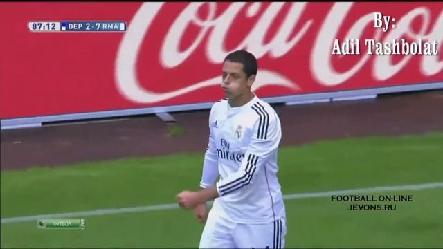 Chicharito debut goal - By: Adil Tashbolat -(Not Vine) смотреть онлайн
