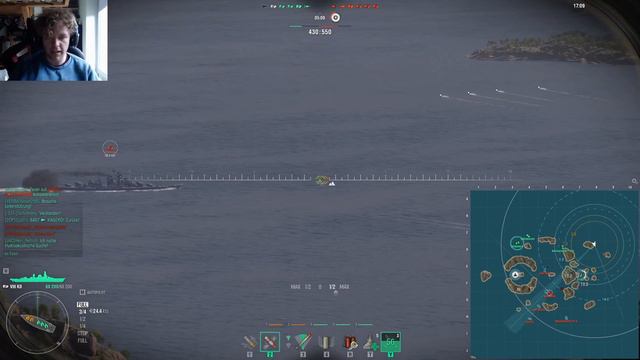 Ein 8er Schlachtschiff mit 10km Torps! | World of Warships смотреть онлайн