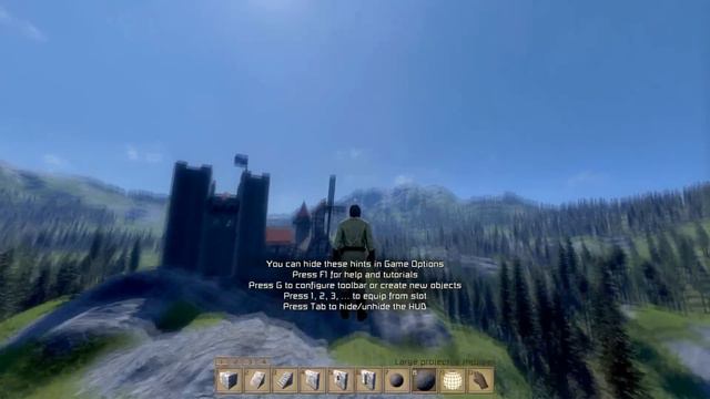 Medieval engineers gameplay test 60 FPS смотреть онлайн