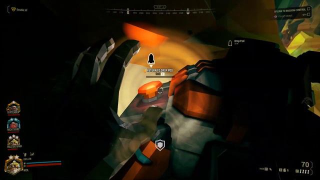 Deep Rock Galactic - Hazard 5 - Cryo Cannon Driller Gameplay смотреть онлайн