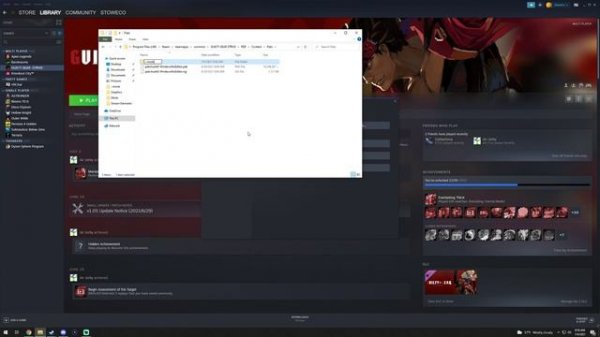 EASIEST HOW TO INSTALL GUILTY GEAR STRIVE MODS