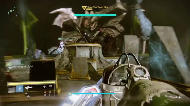 Destiny: WORLD FIRST 5 MAN HARD MODE ORYX KILL! смотреть онлайн