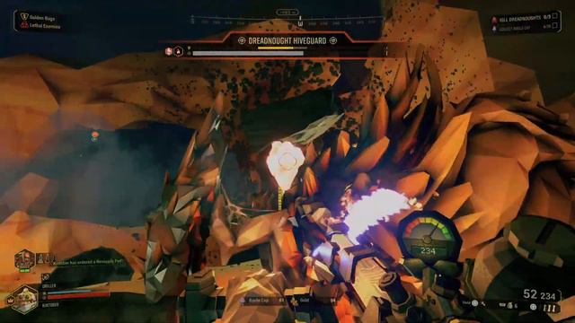 Deep Rock Galactic: Squashing a Big Bug смотреть онлайн