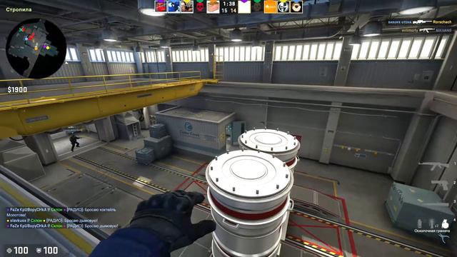 ВЫИГРАЛИ 14:14 НА НЮКЕ В CS:GO смотреть онлайн