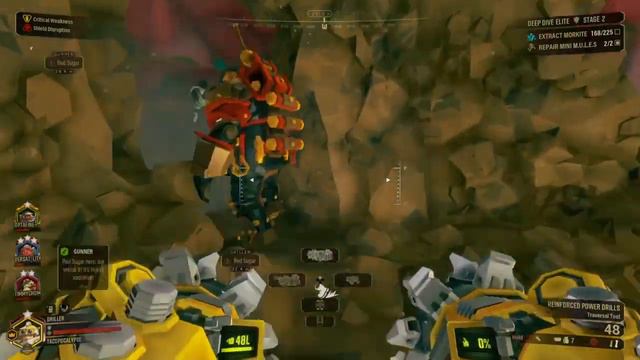 Deep Rock Galactic Elite Deep dive смотреть онлайн