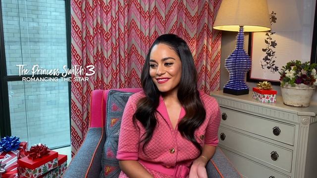 Interview: Vanessa Hudgens on Playing Three Characters in Princess Switch 3 смотреть онлайн
