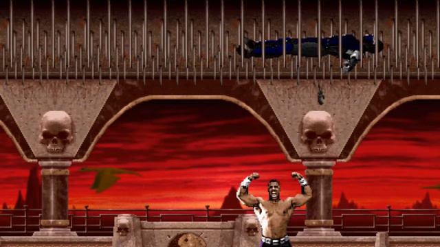 Mortal Kombat 2 Unlimited Mugen - Pit Fatality Demonstration смотреть онлайн